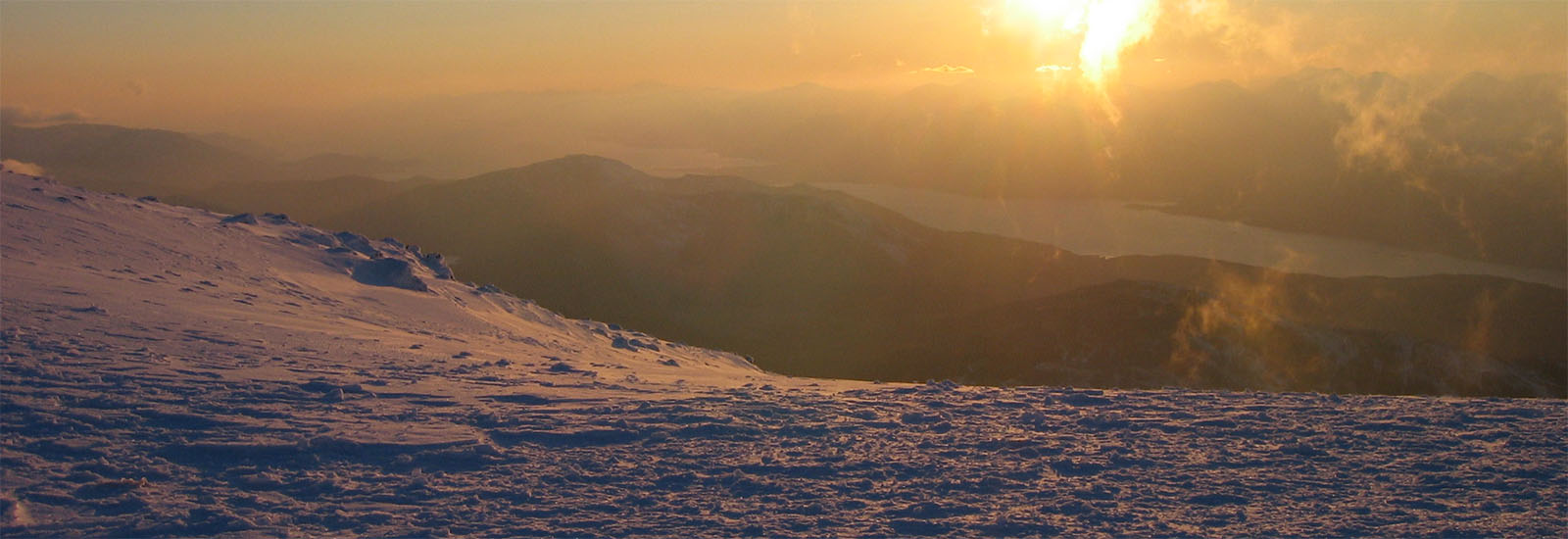 mountain sunrise